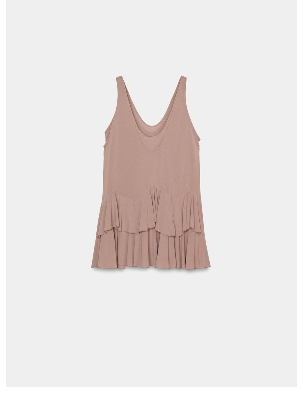 NEW ZARA Ruffled Short Dress Women’s Small